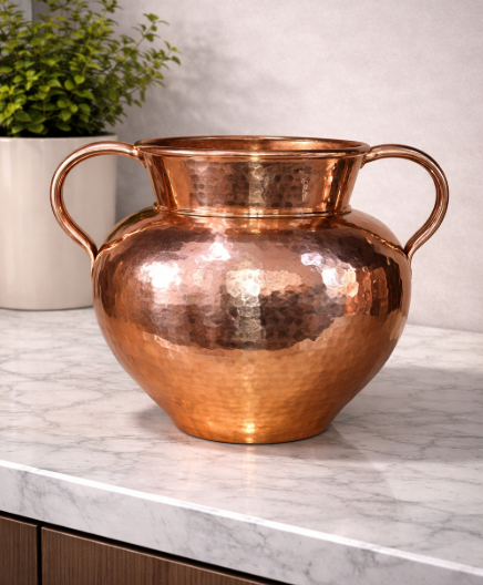 333-361 jarrón de cobre barnizado 333-361 jarrón de cobre barnizado